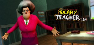 Баба Настя Ты готова? Рождество у порога » Scary Teacher 3D