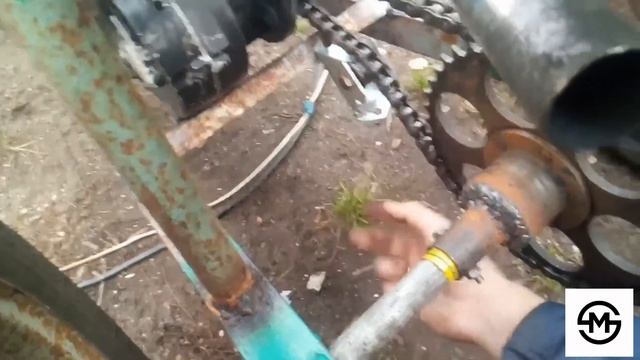 Снегоход из скутера!!!Часть 5. смотреть онлайн