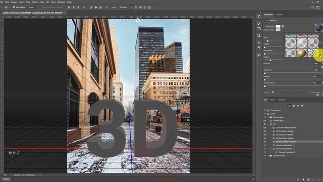 Make 3D Chrome Text Effect in Photoshop - Easy Tutorial смотреть онлайн