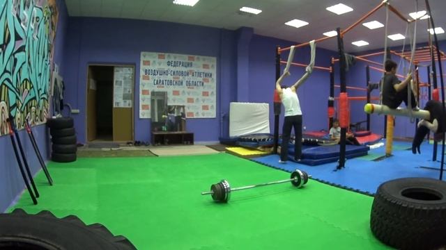 НаРодная ГимнАсТиКа 418-7 в Клубе Воздушно-Силовой Атлетики. СКК "Вместе" смотреть онлайн