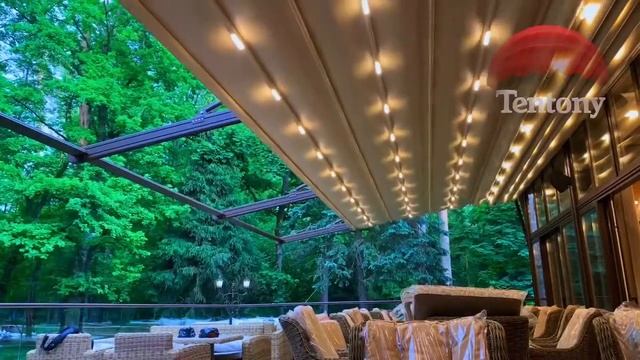 Пергола FLY с LED подсветкой смотреть онлайн