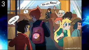 ДЕМОНИЧЕСКОЕ ШКОЛЬНОЕ ПРЕВРАЩЕНИЕ. Комикс Стар. SvstFoE. 1-7 части. Полностью.