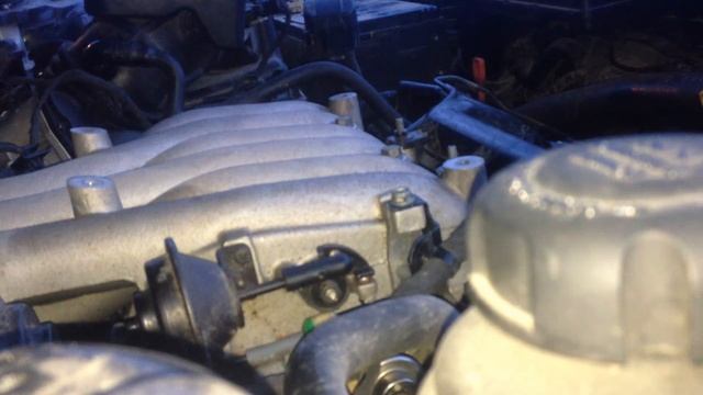 Стук в двигателе G6EA на холодную Hyundai Santa Fe CM V6 2.7 смотреть онлайн