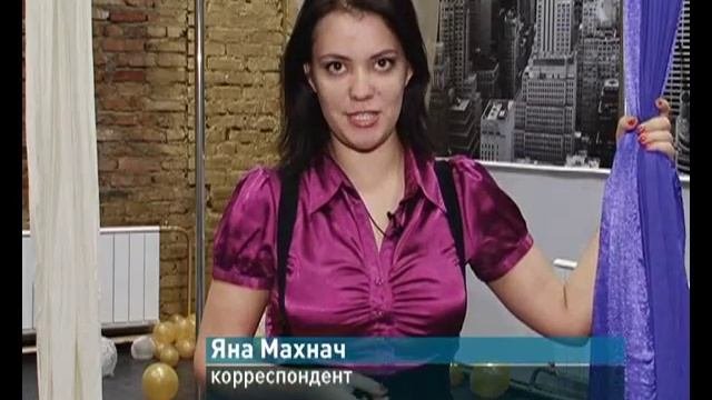 акробатика на воздушных полотнах