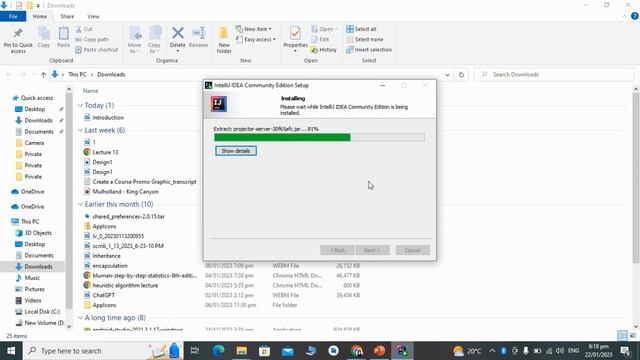 Installation of Java SDK and IntelliJ Idea смотреть онлайн
