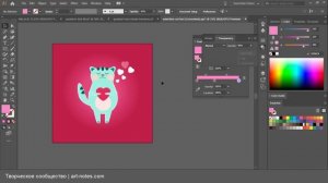 Как сохранять градиенты в Adobe Illustrator для микростоков