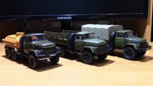 Коллекция масштабных моделей автомобилей  ЗиЛ 131