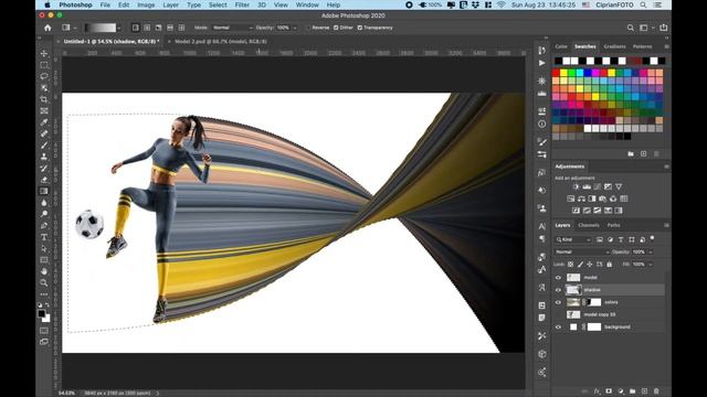 Pixel Stretch Effect | Tutorial Idea In Photoshop CC 2020 смотреть онлайн