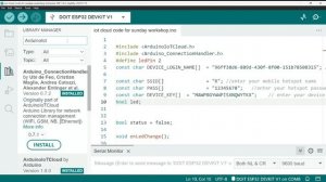 How to upload Arduino Iot Cloud Code offline.LED blink by IOT Cloud