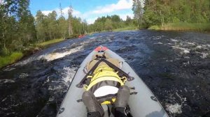 Сплав по реке Калга 2023. Шиверы и озера