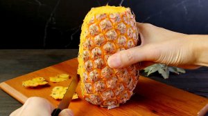 Как почистить ананас или как нарезать ананас. Быстро и красиво ?