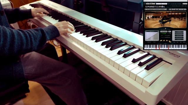 Sunday piano-improvisations in three minor keys (Roland FP-30X + Pianoteq 8) смотреть онлайн