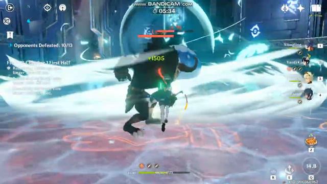 Genshin Impact - SPIRAL ABYSS FLOOR 12-1 | LV80 смотреть онлайн