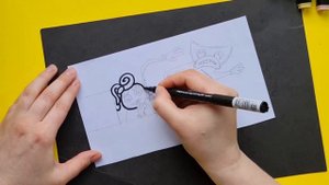 КАК НАРИСОВАТЬ ХАГИ ВАГИ #какнарисоватьхагиваги #хагиваги #мамадлинныеноги #поделки #урокирисования