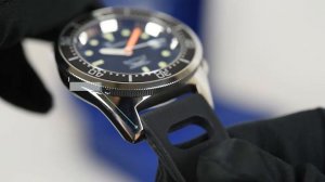 Squale 50 Atmos Black 1521-026/A 1521CL.NMT