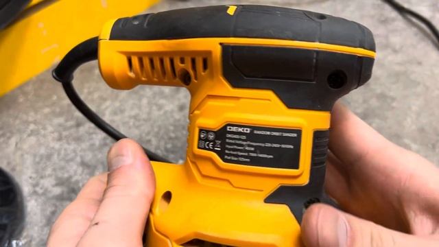 Обзор Эксцентриковая шлифмашина DEKO DKG400-125, 400 Вт смотреть онлайн