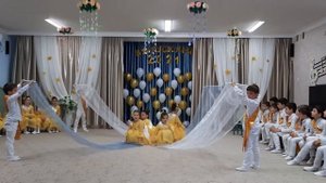 Детский сад №142  "Карамель" - Танец «Небо» подготовительная группа «Солнышко», 2021 года