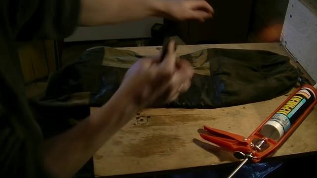 Подготовка костюма "Горка", делаем водонепроницаемым