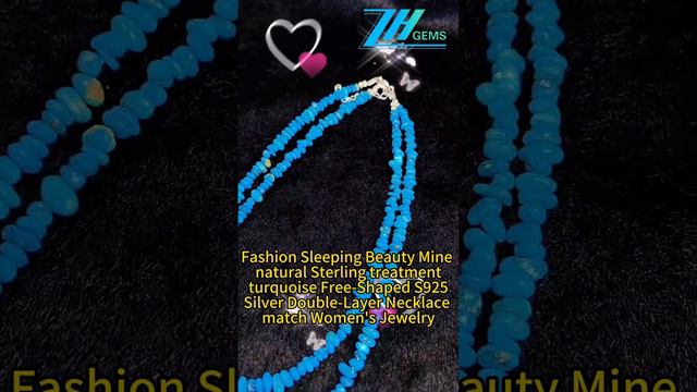 GN-20240914-03 Fashion Sleeping Beauty Mine natural Sterling treatment turquoise Free-Shaped S925