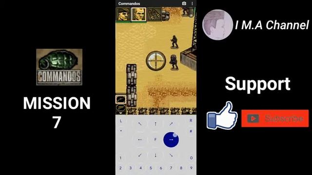 Gameplay || Commandos || Java || J2ME Loader || Mission 7 (End) смотреть онлайн