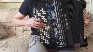Итальянский баян Gueerini демонстрация 2. 8917 814-56-22