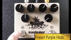 Обзор бутиковой педали Kasleder FX King of stone  Germanium Fuzz Box - венгерский Fuzz Face