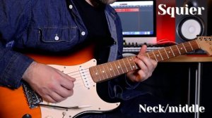 Fender American Standard vs Squier Affinity - Strat Comparison