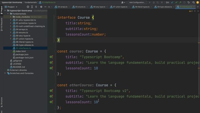 ? Typescript Interfaces - Defining Custom Object Types смотреть онлайн
