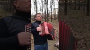 Домик окнами в сад на гармони