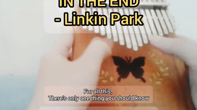 In The End - Linkin Park | Kalimba Cover with Tabs & Lyrics