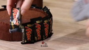 Торт из конфет своими руками. DIY. Классный подарок парню на 23 февраля.