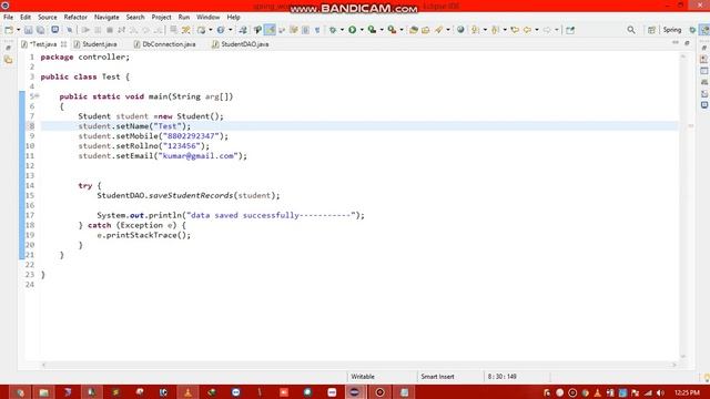 How to create databse connection java Oracle 2 смотреть онлайн