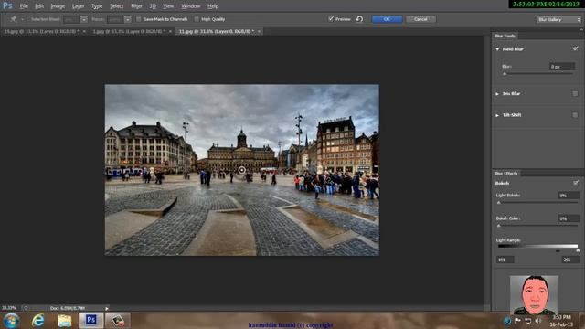 Photoshop CS6 13.1.2 with New Blur Gallery Smart object смотреть онлайн