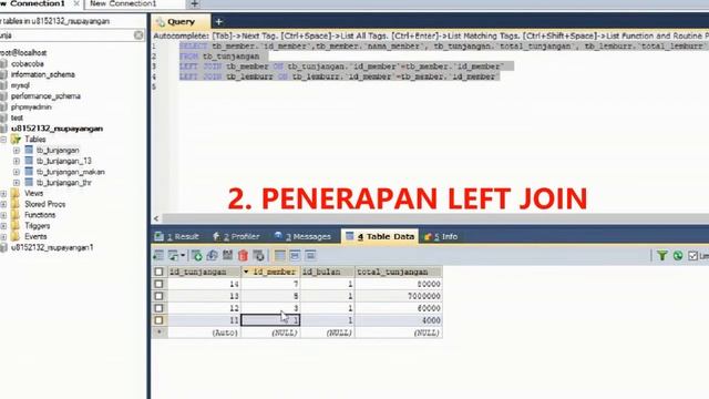 Perbedaan Inner join/left join/right join mysql | VLY Studio смотреть онлайн