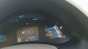 Обзор Nissan leaf 30 киловатт 10 делений пробег трасса