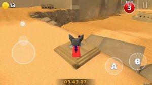 открываю все клетки в игре super bear adventure локации бематепская пустыня