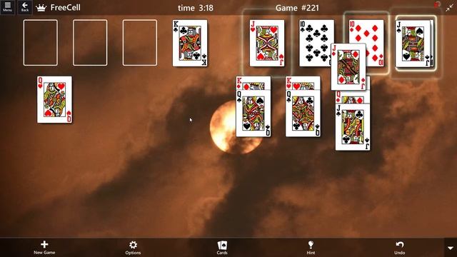 FreeCell Game #221 to 222 SOLVED Microsoft Solitaire смотреть онлайн