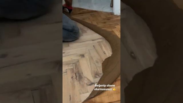 Masif parke tamiri   Restorasyon.    固體鑲木地板維修.   Solid parquet repair.  Do you like the video