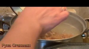Постный борщ с фасолью и грибами