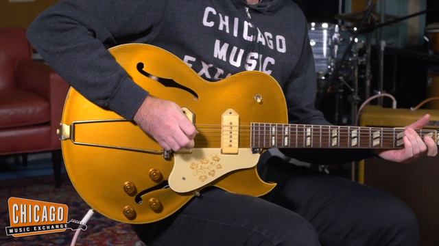 1950s Gold Gibson ES-295 | CME Vintage Demo | Nathaniel Murphy смотреть онлайн