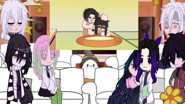 hashira's react to funny animation || 2/? || kny/demon slayer || gacha club смотреть онлайн
