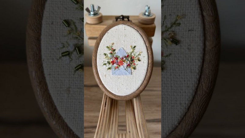 #вышивка #embroiderytutorial #embroidery #embroideryflowers #embroideryforbeginners #embroideryart