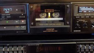 Sony TC-K 555 ESR after repair & alignment Metal XR