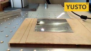 Глубокая лазерная гравировка Алюминия. Лазерный маркиратор Kamach T330