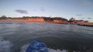 Серфинг в Калининграде на закате.  [Surfholidays, серфинг]