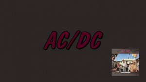 AC/DC - Ride On