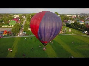 На большом воздушном шаре в Лебедяни!