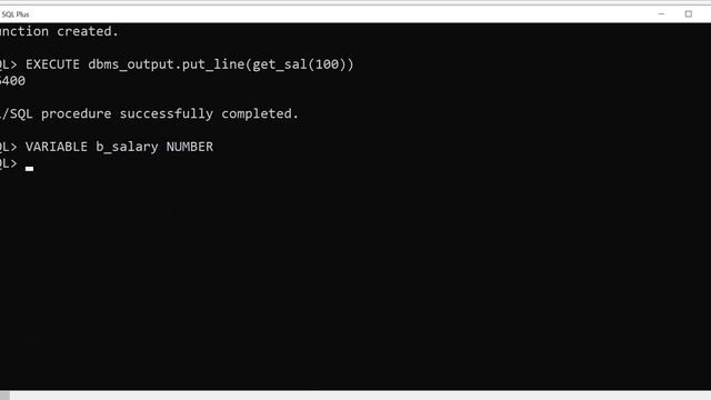 Oracle Database 12c/19c: PL/SQL - 31. Working with functions