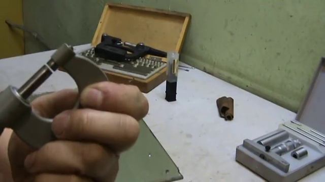 Настройка глубиномера и индикаторной скобы