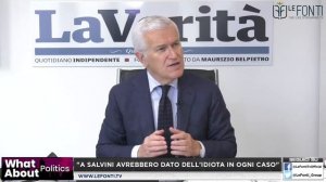 MAURIZIO BELPIETRO: "A SALVINI AVREBBERO DATO DELL'IDIOTA IN OGNI CASO"